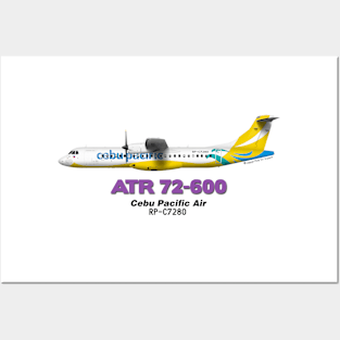 Avions de Transport Régional 72-600 - Cebu Pacific Air Posters and Art